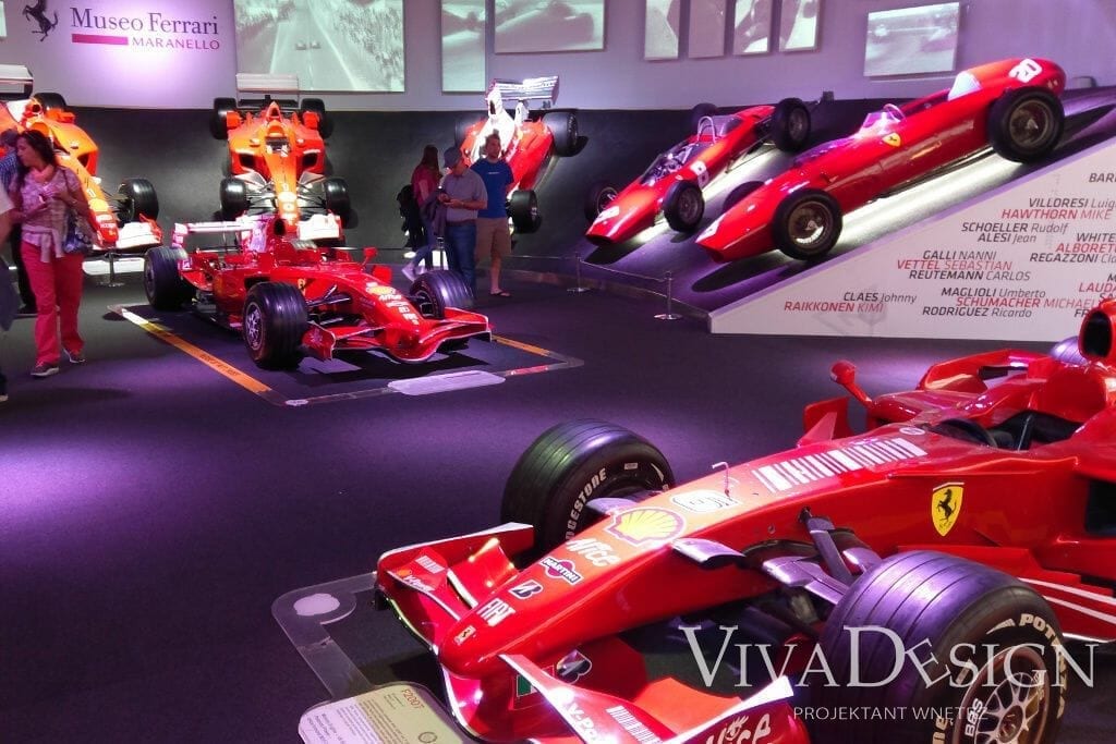Museo Ferrari, Muzeum Ferrari, formula 1